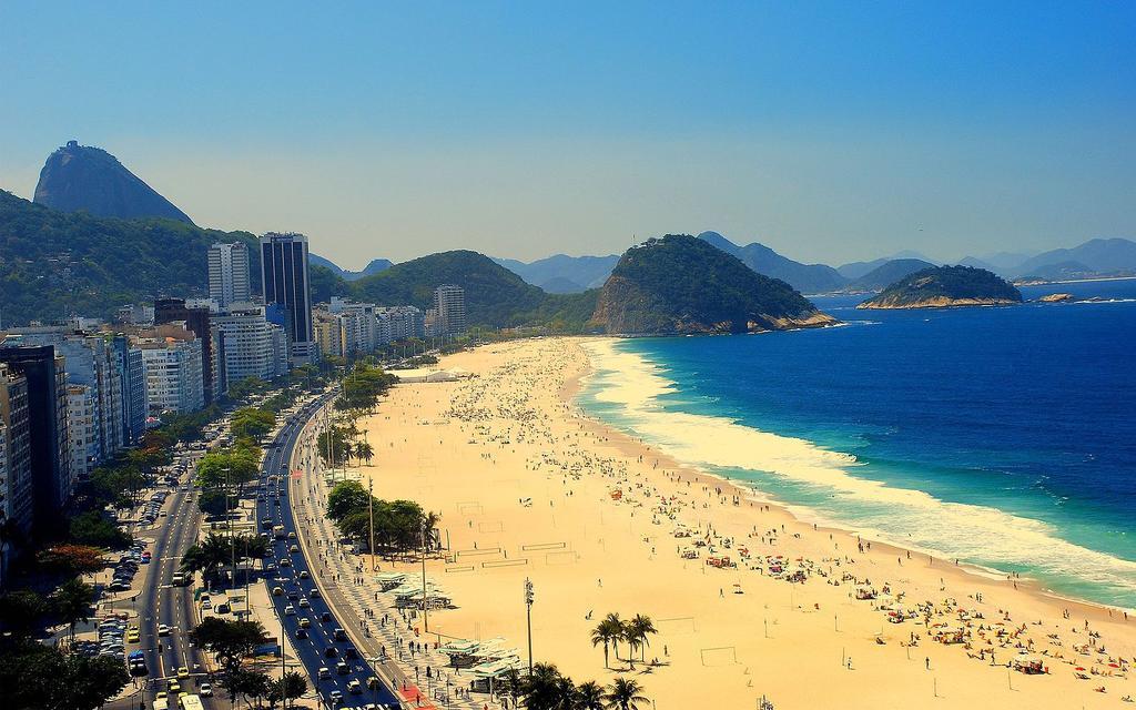 Copacabana, Sol E Mar Рио де Жанейро Екстериор снимка